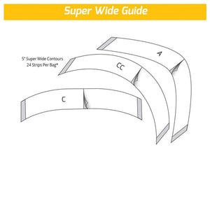 
                  
                    Load image into Gallery viewer, Walker Super Stick Contour Tape Strips (36/pkt)
                  
                