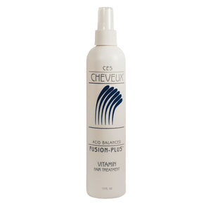 
                  
                    Load image into Gallery viewer, Front of CES Cheveux Acid Balanced Fusion-Plus Vitamin Hair Treatment bottle

                  
                