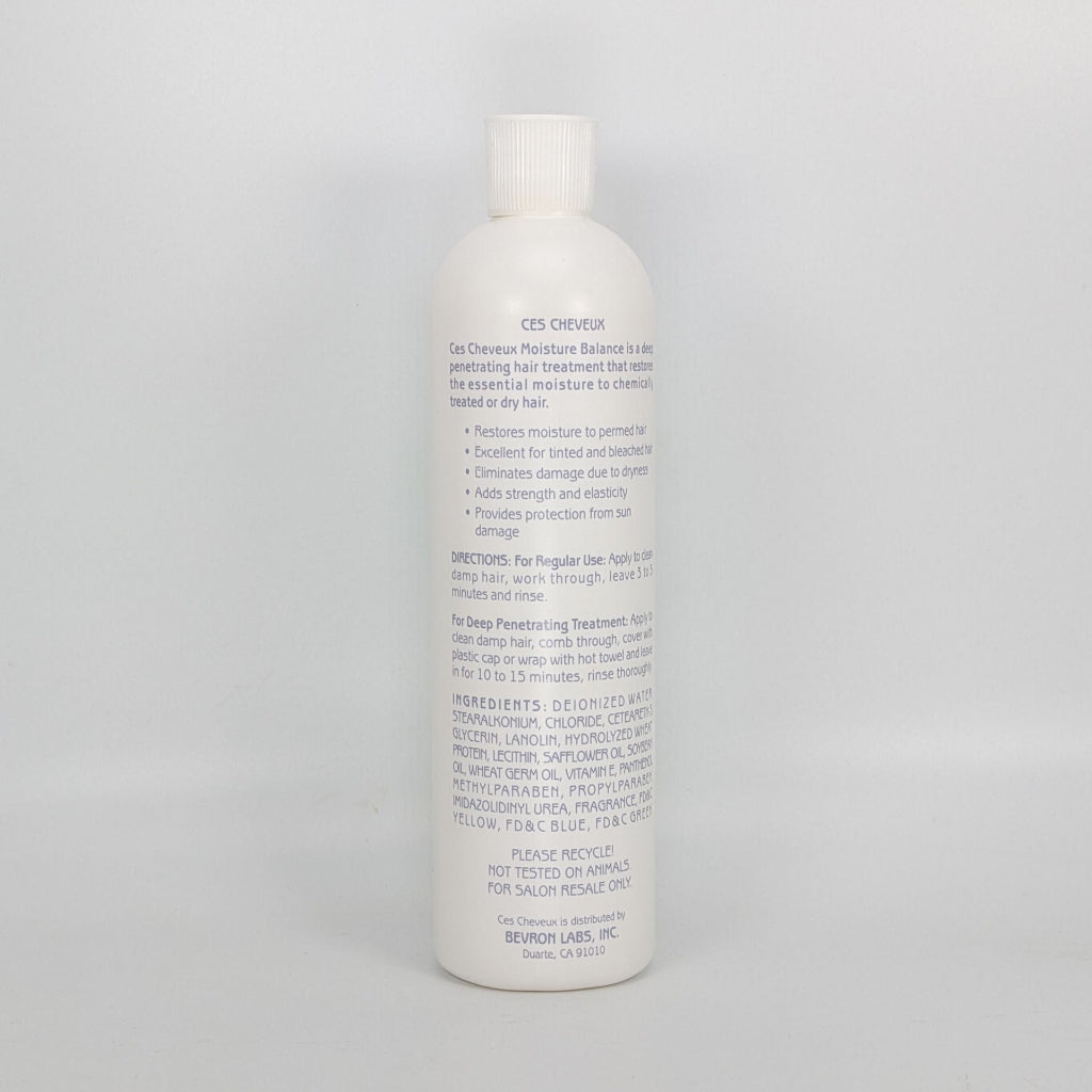 CES Cheveux Moisture Balance Treatment – Deep Moisture & Repair ...