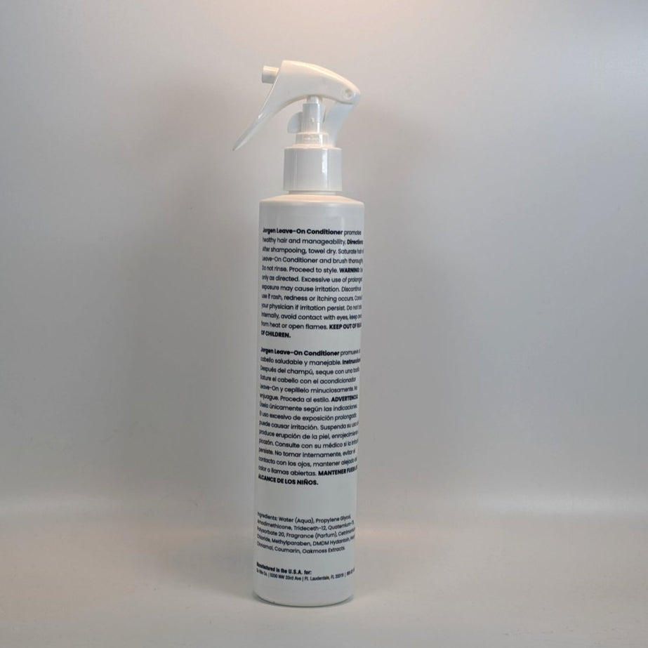
                  
                    Load image into Gallery viewer,  Jorgen M Leave-On Conditioner – back label with directions and ingredients
                  
                