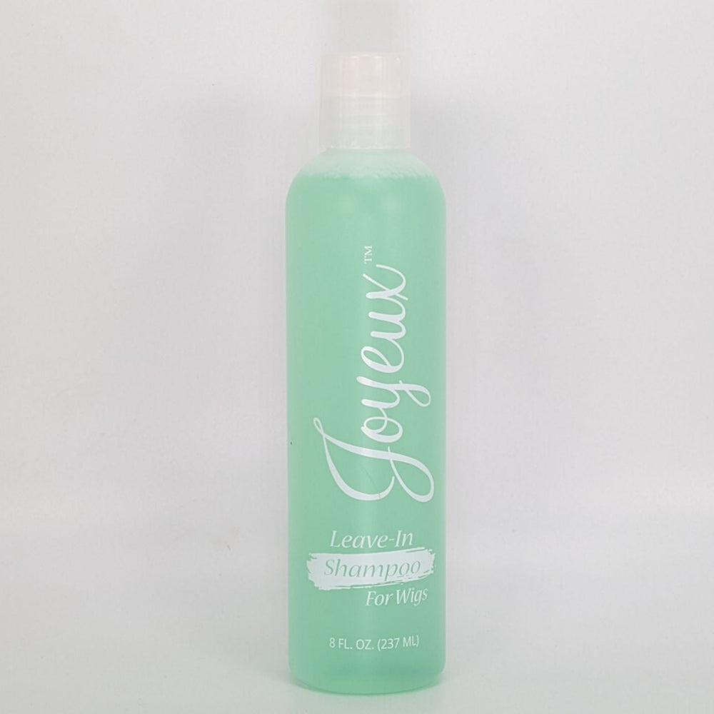 joyeux-shampoo-for-wigs-8oz gentle fiber-safe wig cleanser front