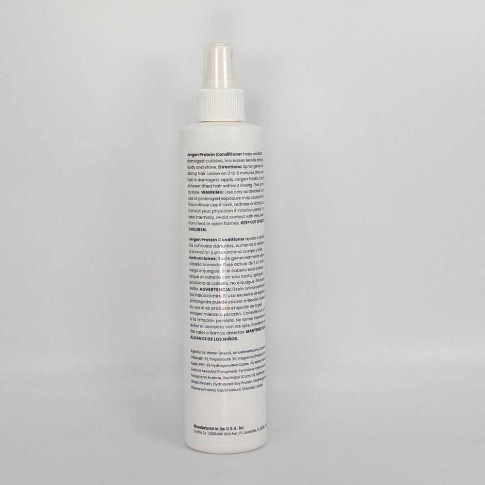 
                  
                    Load image into Gallery viewer, Back label of Jorgen Men’s Protein Conditioner showing directions and ingredients
                  
                